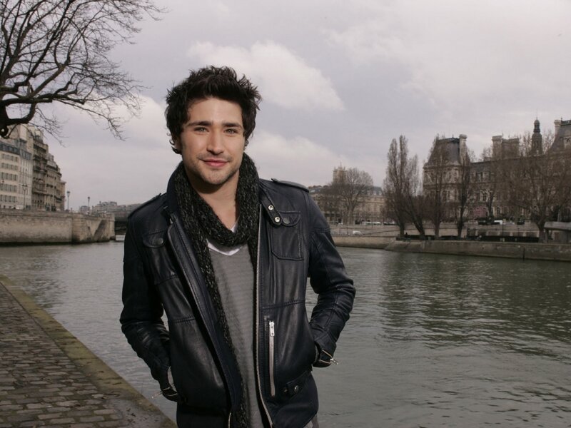 man by the river in paris