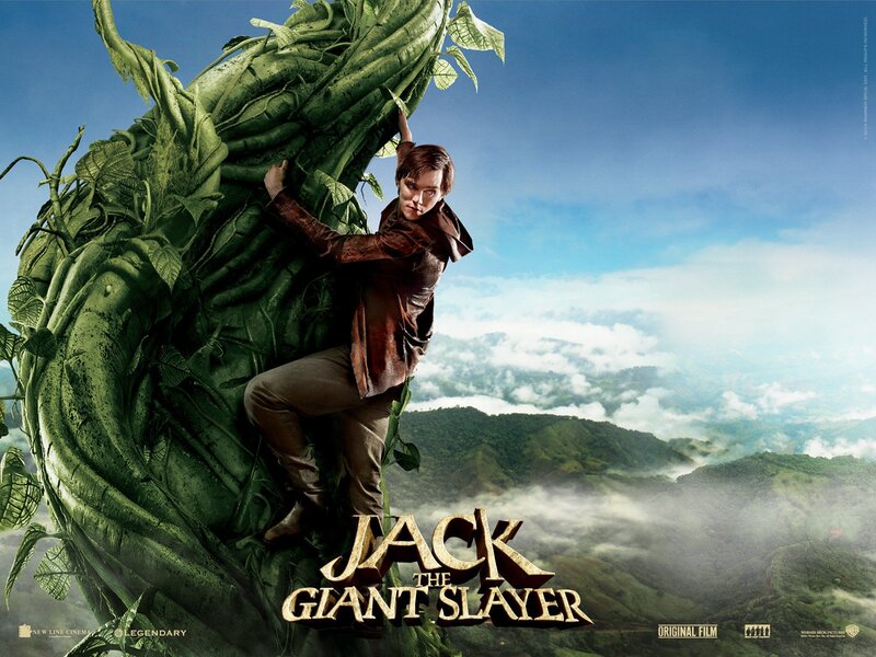 Man Climbing Beanstalk