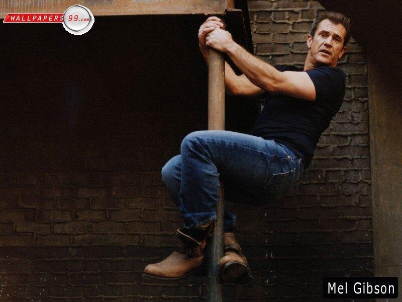 Man Climbing Pole