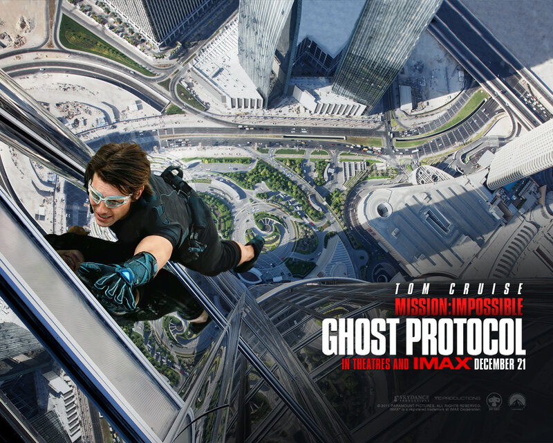 Man Clinging to Skyscraper