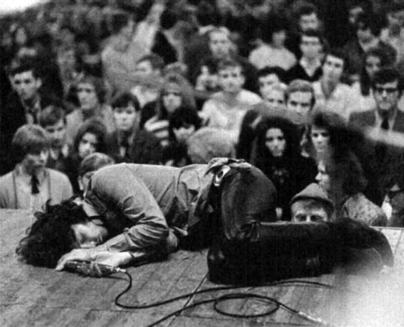 Man collapsed on stage