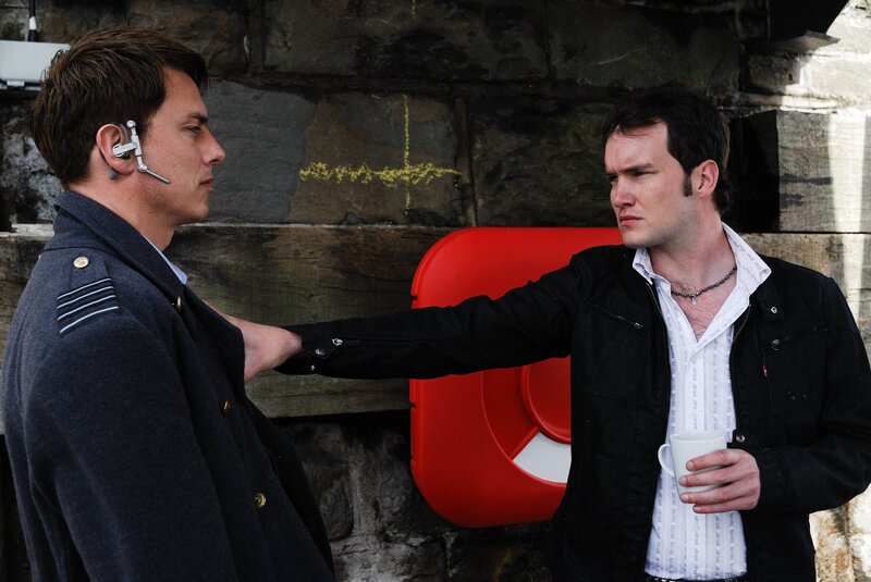 Man confronting another man