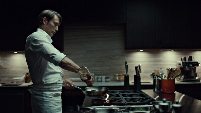 Man Cooking in Kitchen