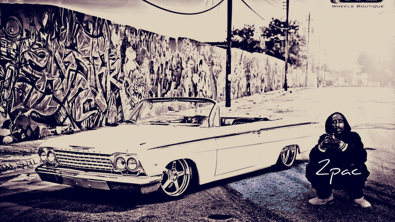 Man Crouching Beside Car
