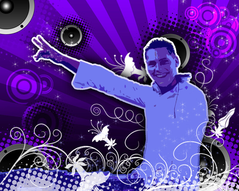 man dancing at a party