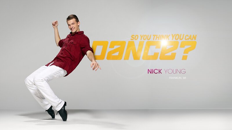 Man Dancing in Red Shirt