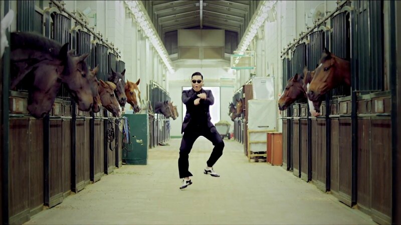 Man Dancing in Stable