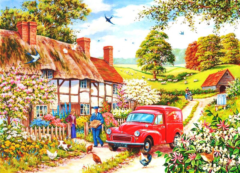 Man Delivering Mail