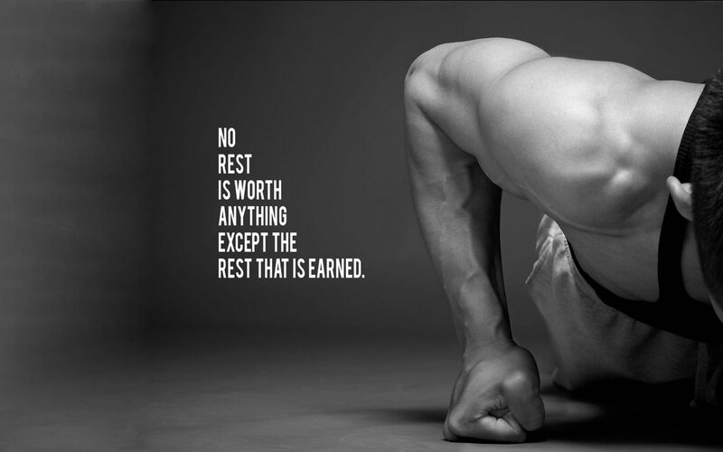 Man Doing Push-up — Black, Dramatic, Photograph, Text, Black-and-white