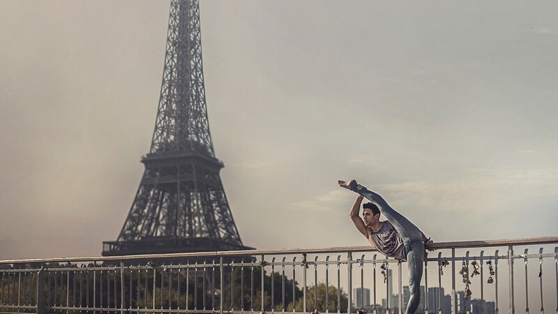 Man Doing Yoga Pose