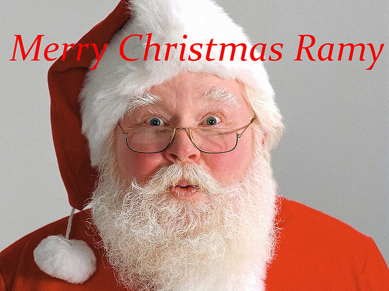 Man Dressed as Santa
