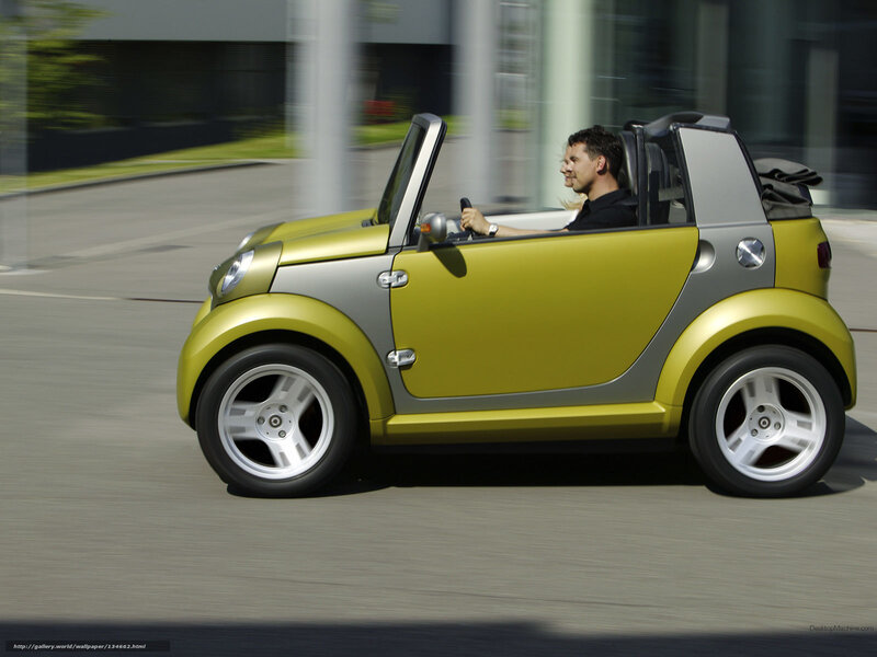 Man Driving Yellow Car