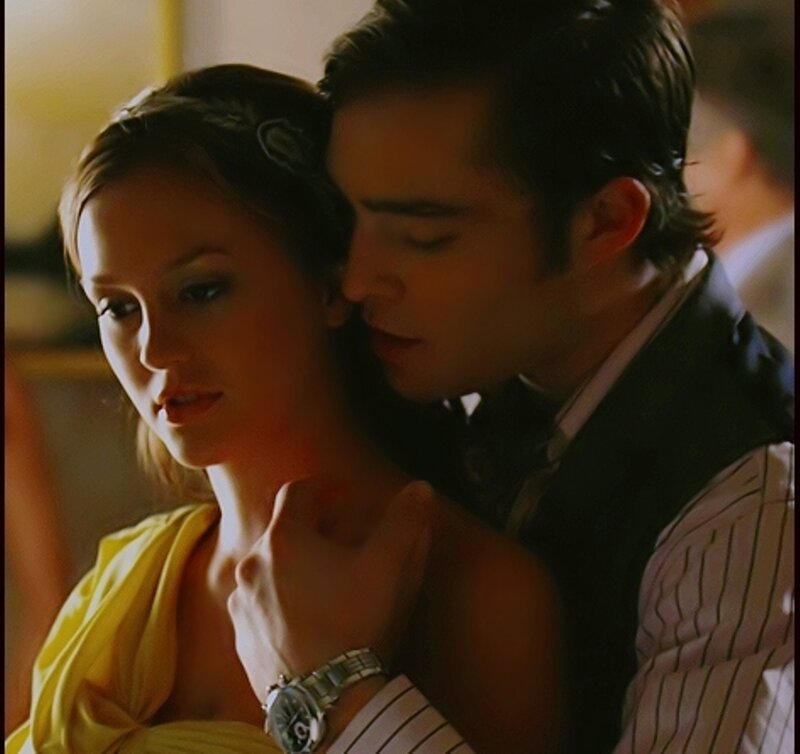 Man Embracing Woman — Yellow, Intimate