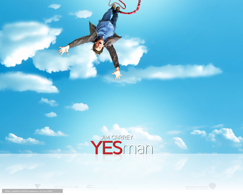 Man Falling in Sky