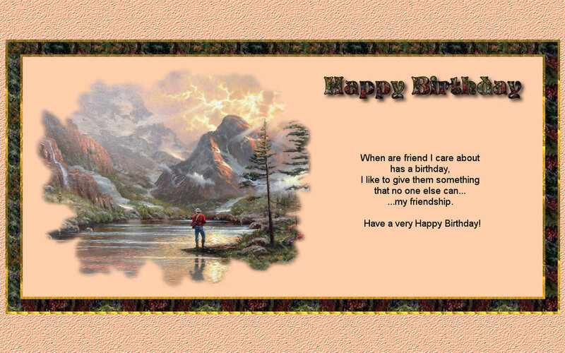 Man Fishing by Lake — Beige