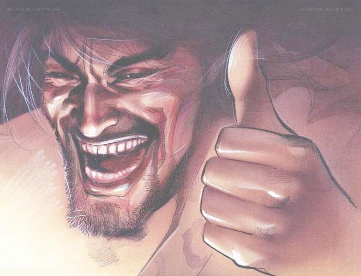 man giving thumbs up