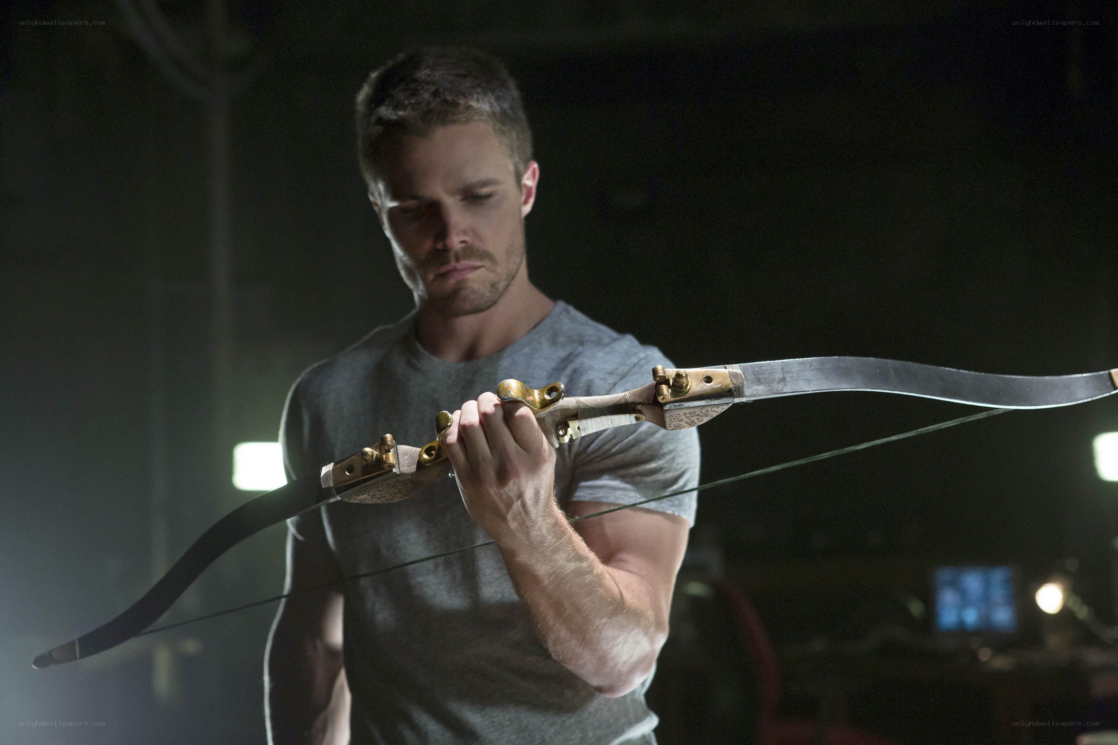 man holding a bow