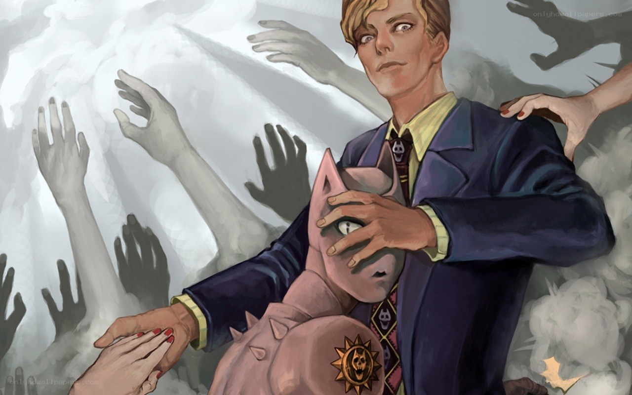 man holding a cat mask