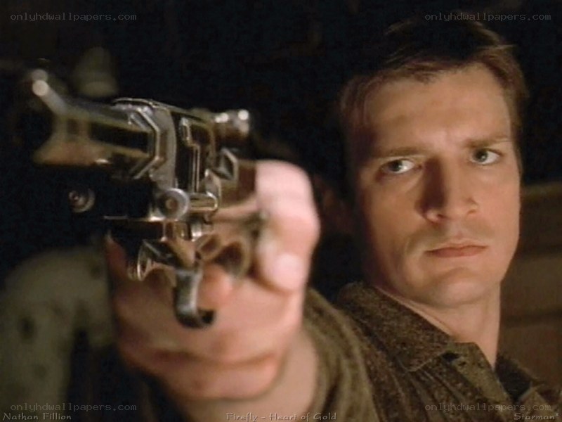man holding a gun