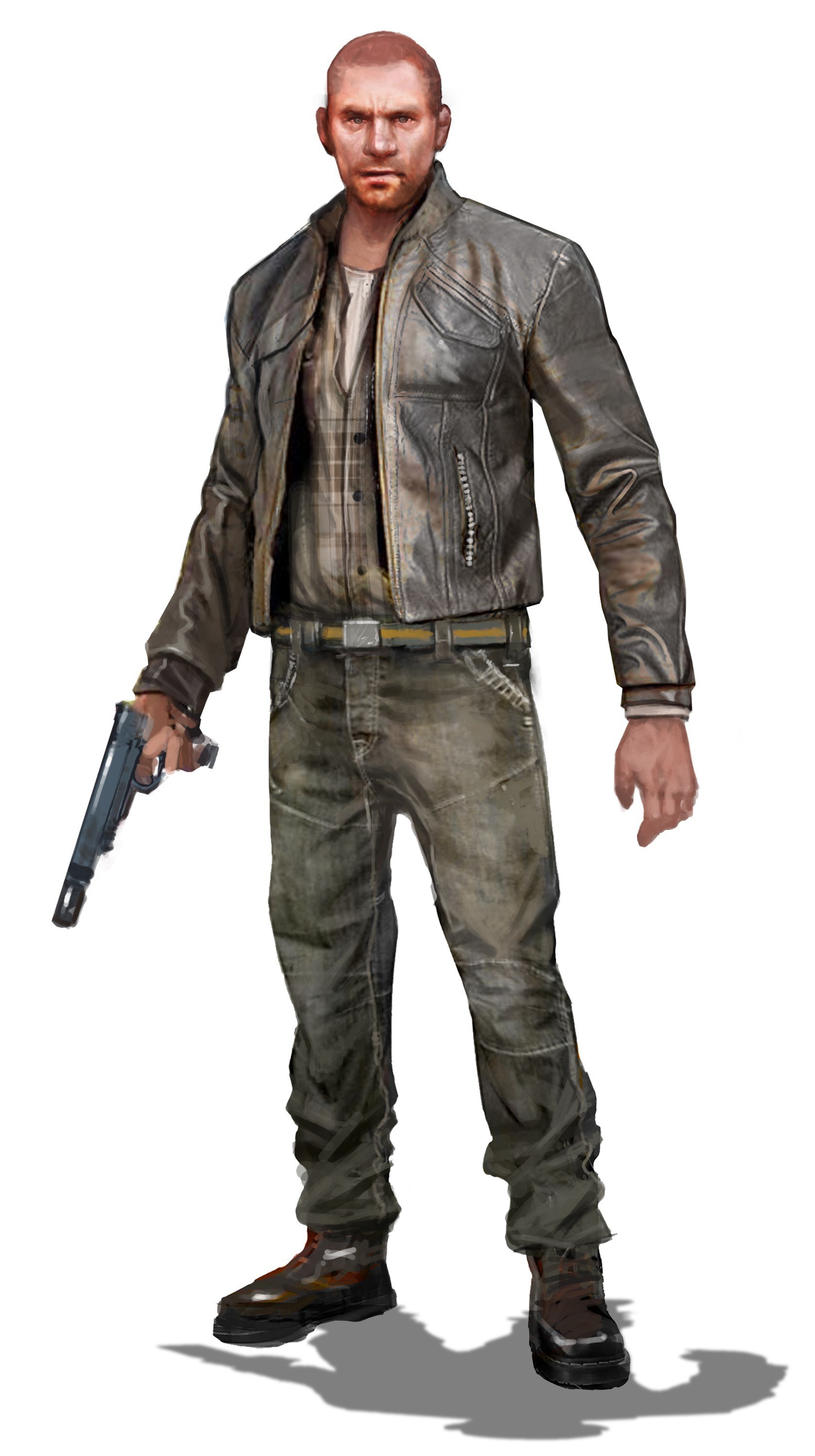 man holding a gun