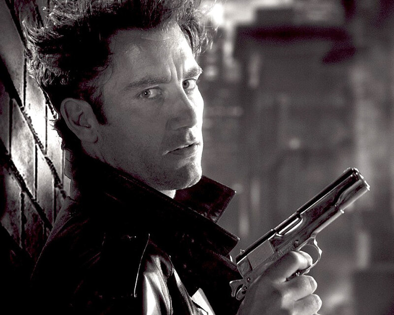 man holding a gun