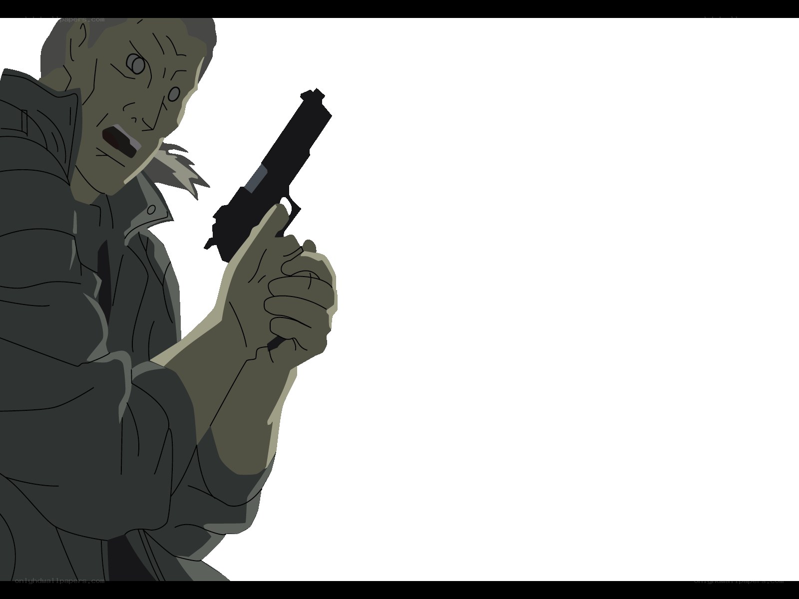 man holding a gun