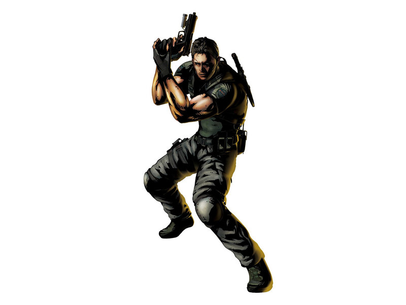 Man Holding a Gun — Black, Action