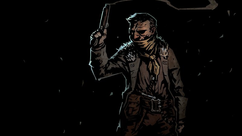 Man Holding a Gun — Black, Dark, Dramatic, Night, Comic