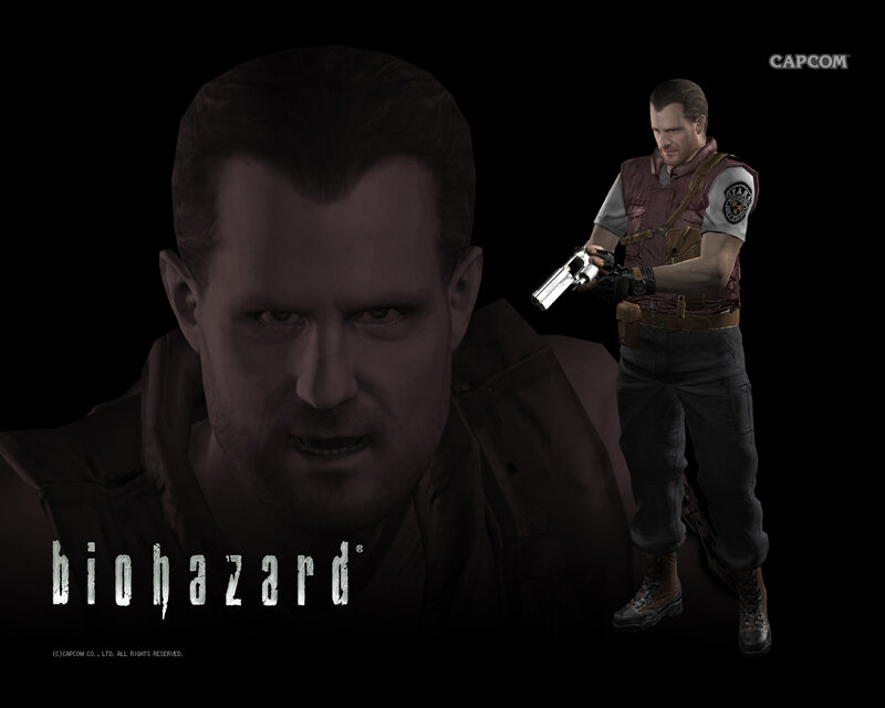 Man Holding a Gun — Black, Dark