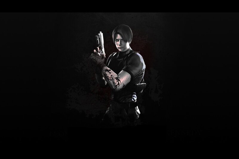 Man Holding a Gun — Black, Dramatic, Night