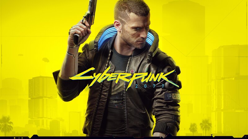 Man Holding a Gun — Yellow, Dramatic, Digital Art, Jacket