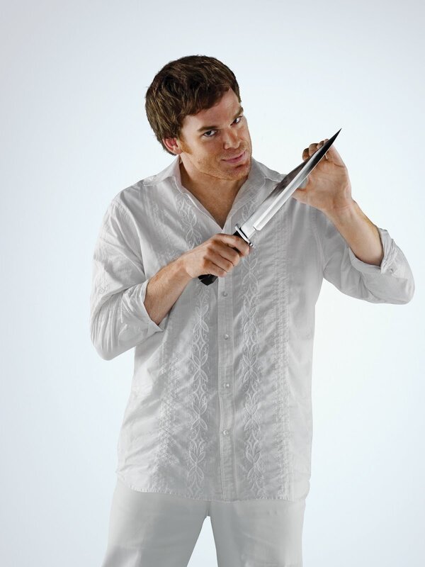 man holding a knife