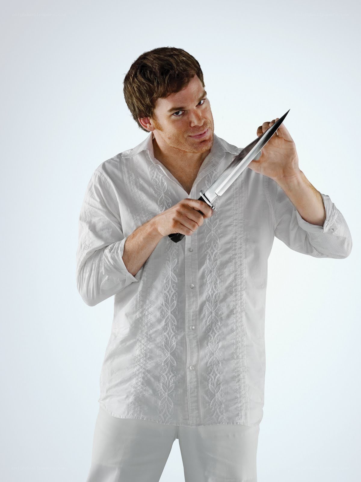 man holding a knife