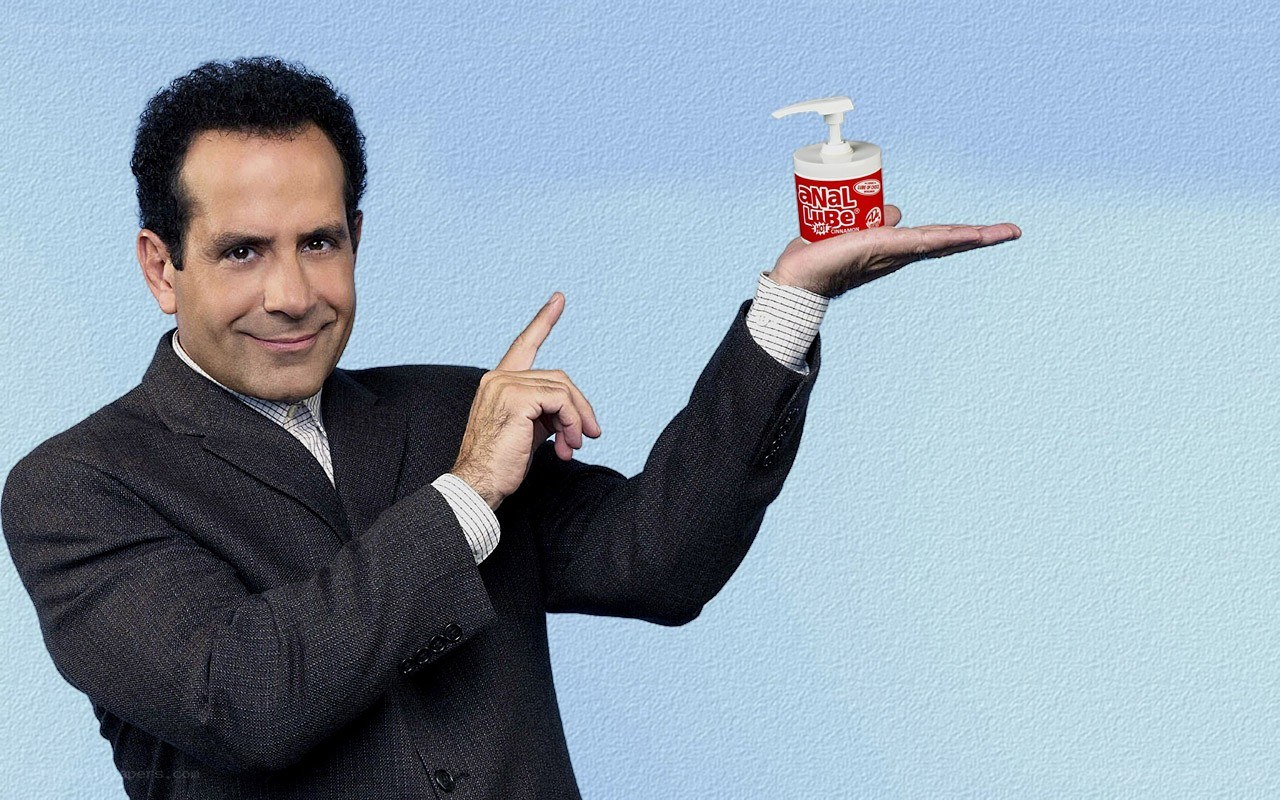 man holding a product