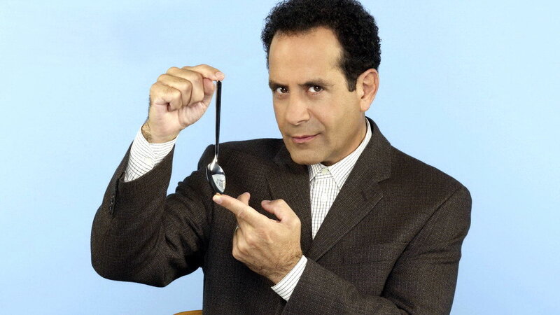 Man holding a spoon