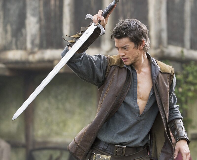 Man holding a sword