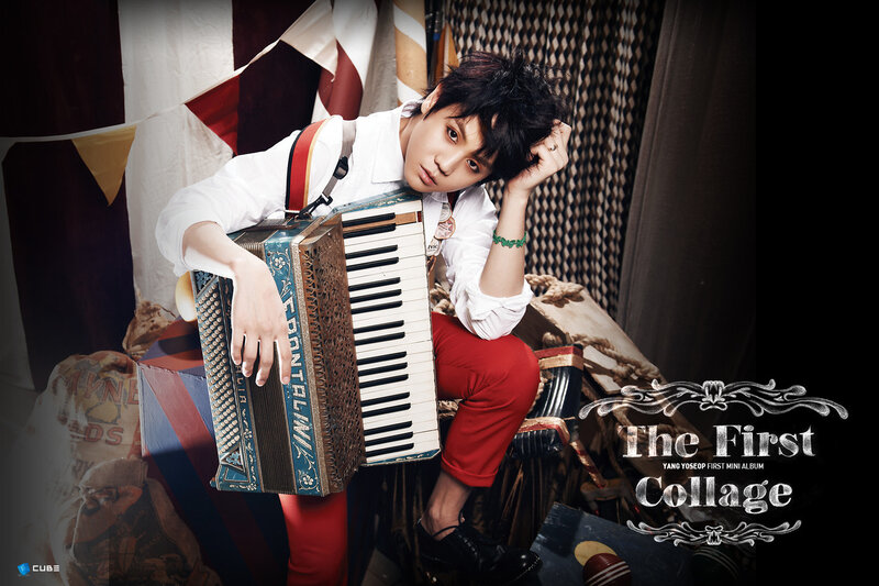 Man Holding Accordion