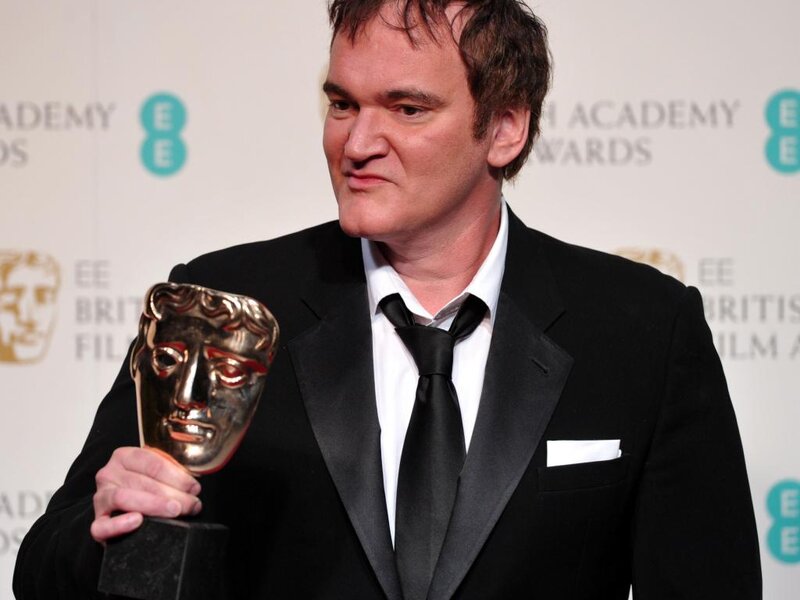 Man Holding Award — Black, Formal