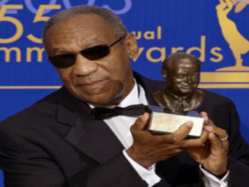 Man Holding Award