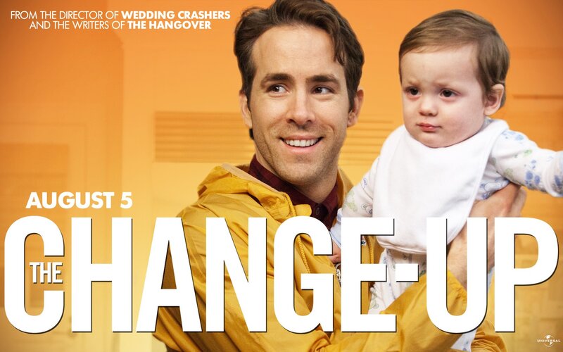 Man Holding Baby — Orange