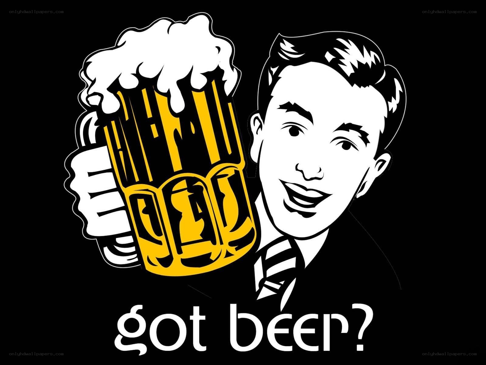 man holding beer mug