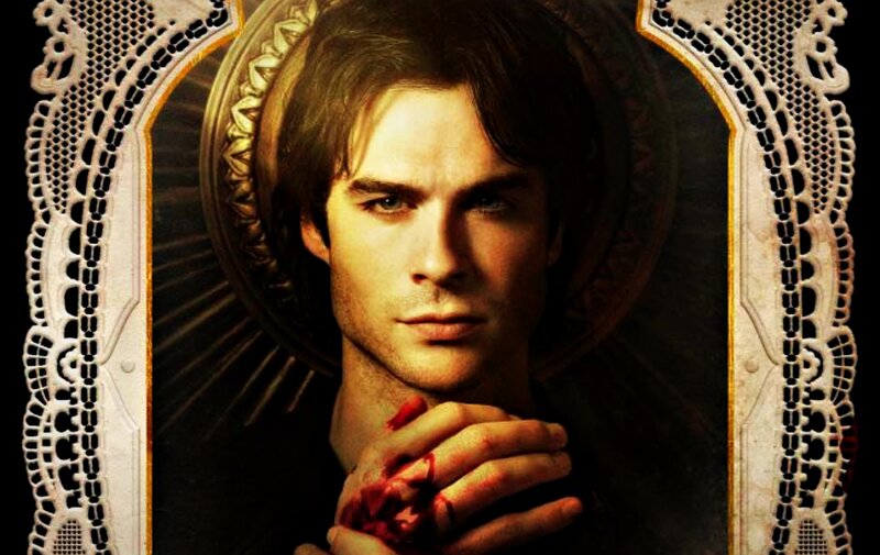Man Holding Bloody Heart — Black