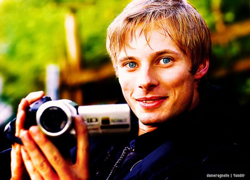 Man Holding Camcorder
