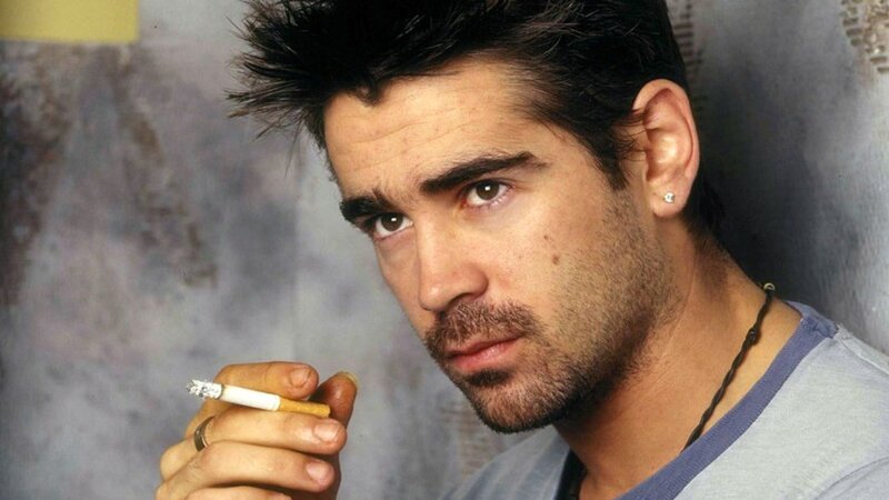 Man Holding Cigarette — Gray