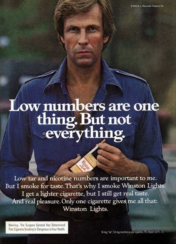 Man Holding Cigarette Pack — Blue