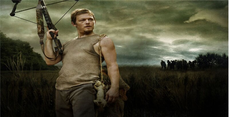 Man Holding Crossbow