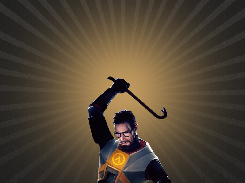 Man Holding Crowbar