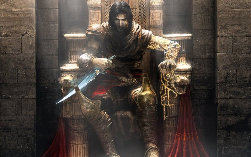 Man Holding Dagger — Brown