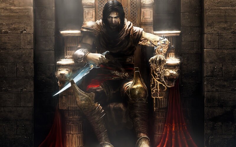 Man Holding Dagger