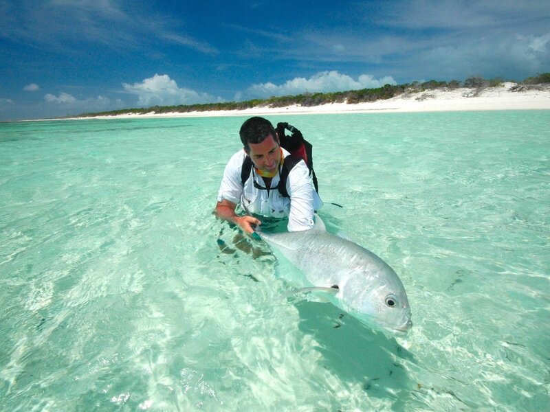 Man Holding Fish